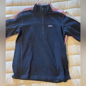 Navy Patagonia Quarter Zip
